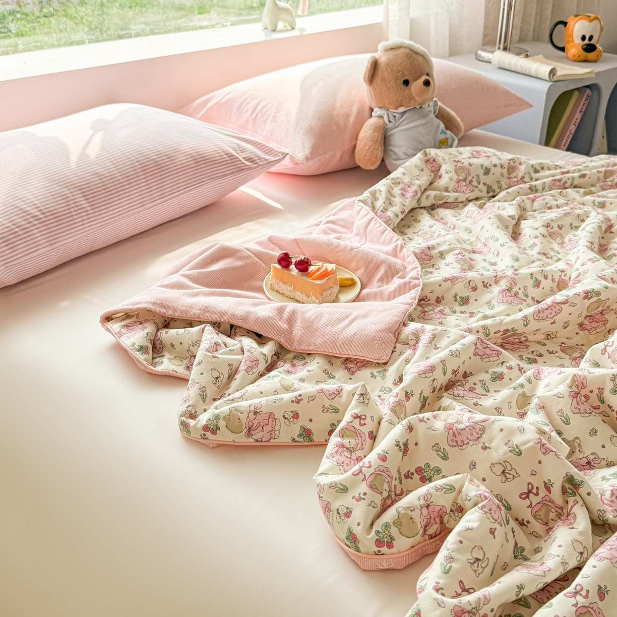 91家纺网 家纺一手货源 找家纺 （总）梵克保罗 2026新款A类全棉双层纱夏被夏凉被空调被