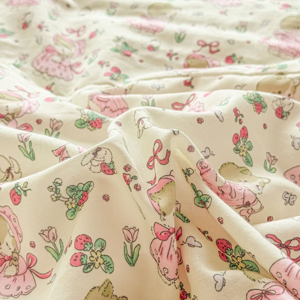 91家纺网 家纺一手货源 找家纺 （总）梵克保罗 2026新款A类全棉双层纱夏被夏凉被空调被