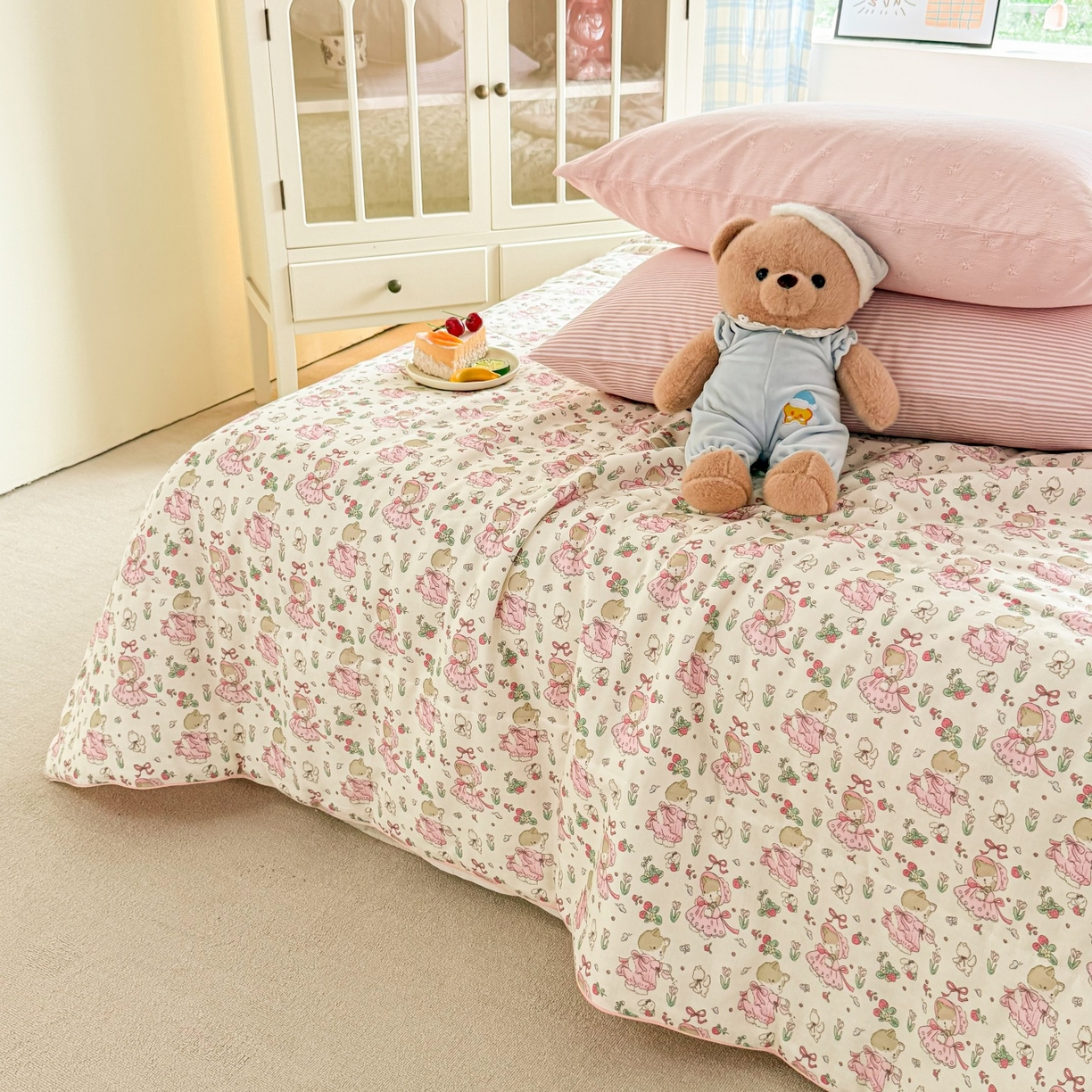 91家纺网 家纺一手货源 找家纺 （总）梵克保罗 2026新款A类全棉双层纱夏被夏凉被空调被