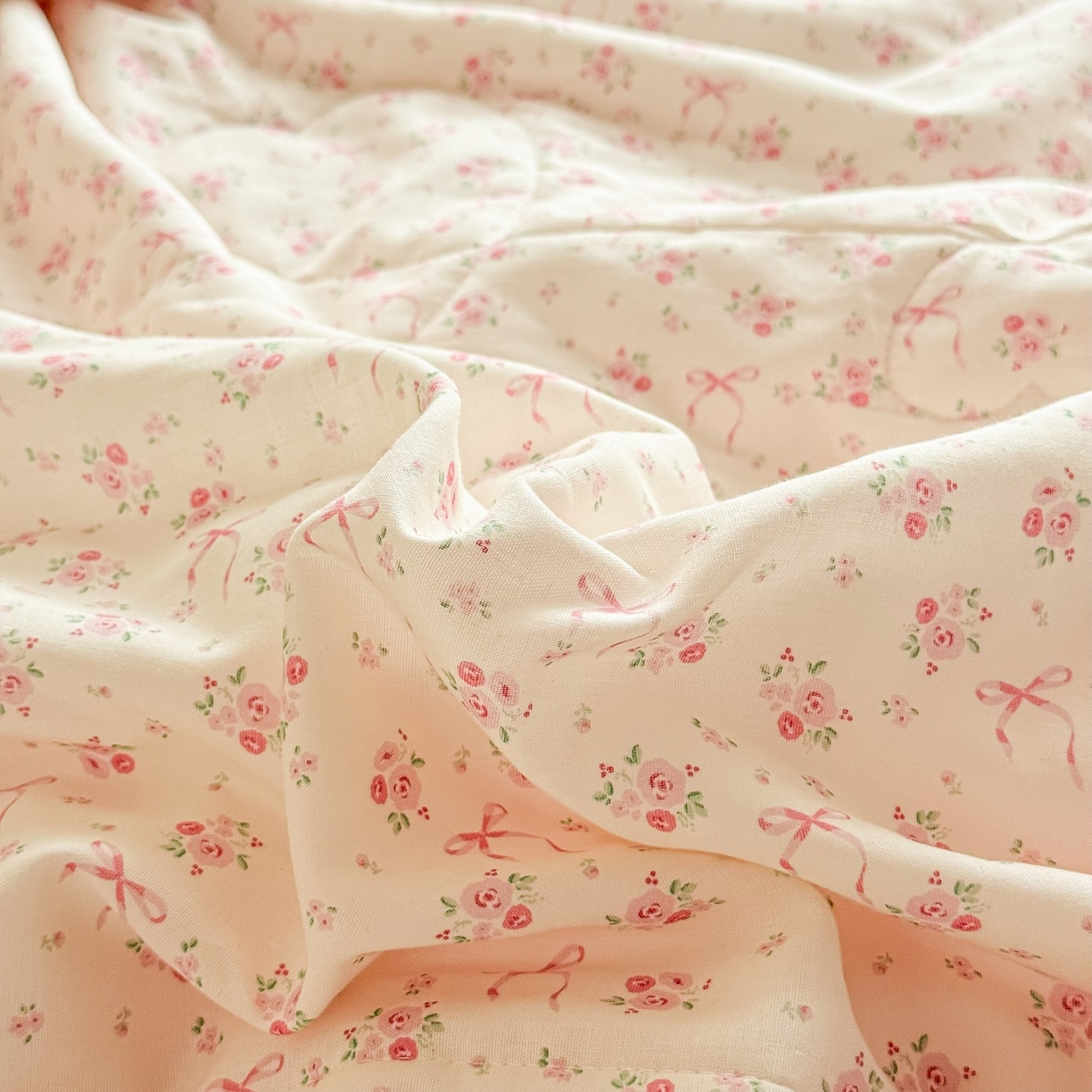 91家纺网 家纺一手货源 找家纺 梵克保罗 2026新款A类全棉双层纱夏被夏凉被空调被 宛如初见