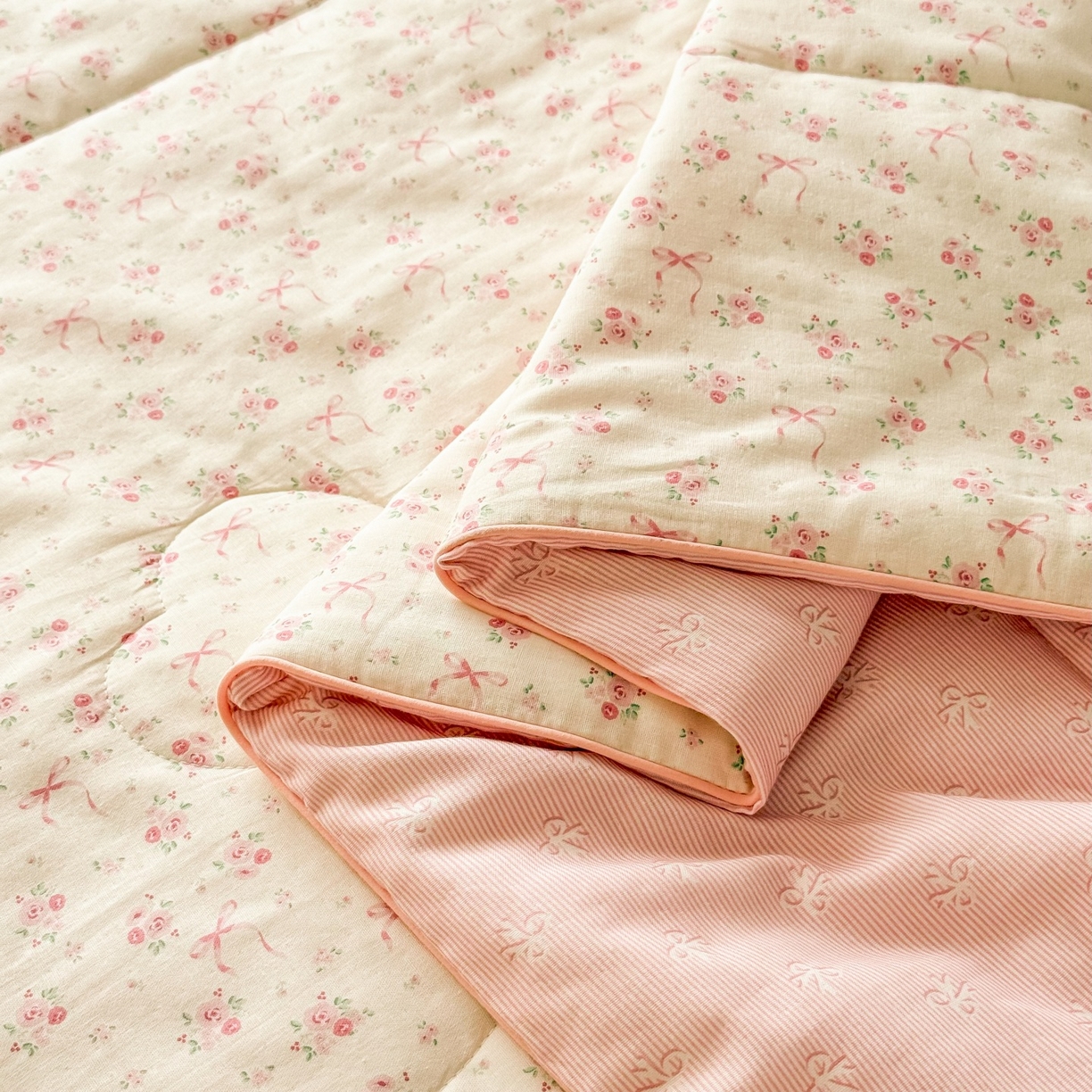 91家纺网 家纺一手货源 找家纺 梵克保罗 2026新款A类全棉双层纱夏被夏凉被空调被 宛如初见