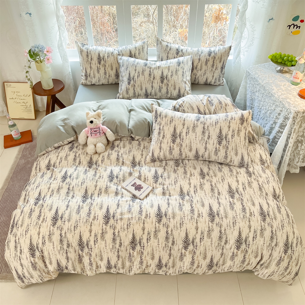 91家纺网 家纺一手货源 找家纺 （总）名兮家居 2026新款A类全棉棉麻四件套