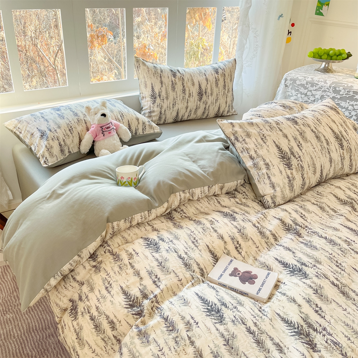 91家纺网 家纺一手货源 找家纺 （总）名兮家居 2026新款A类全棉棉麻四件套