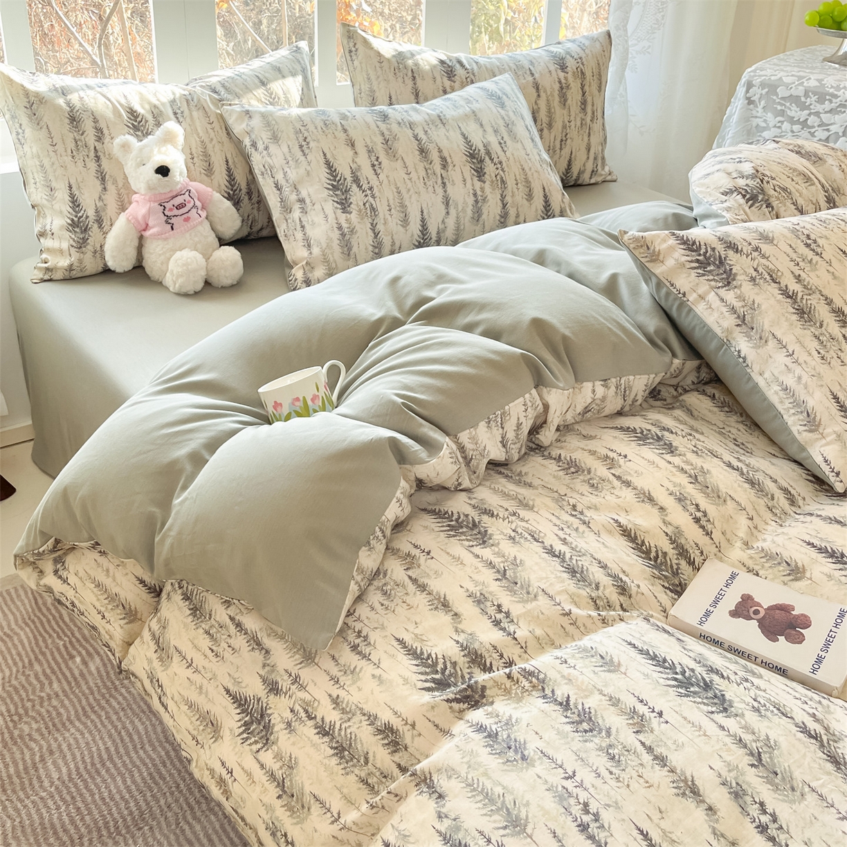 91家纺网 家纺一手货源 找家纺 （总）名兮家居 2026新款A类全棉棉麻四件套