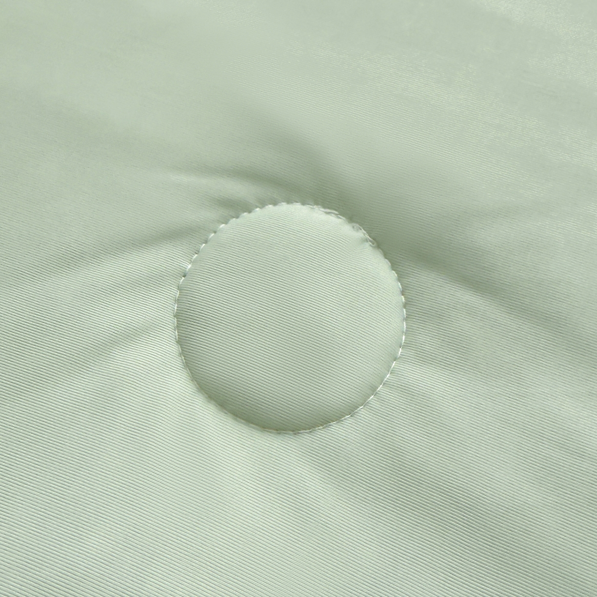 91家纺网 家纺一手货源 找家纺 欧邦 2026新款华夫格小熊系列凉感冰豆豆凉席款 小熊水绿