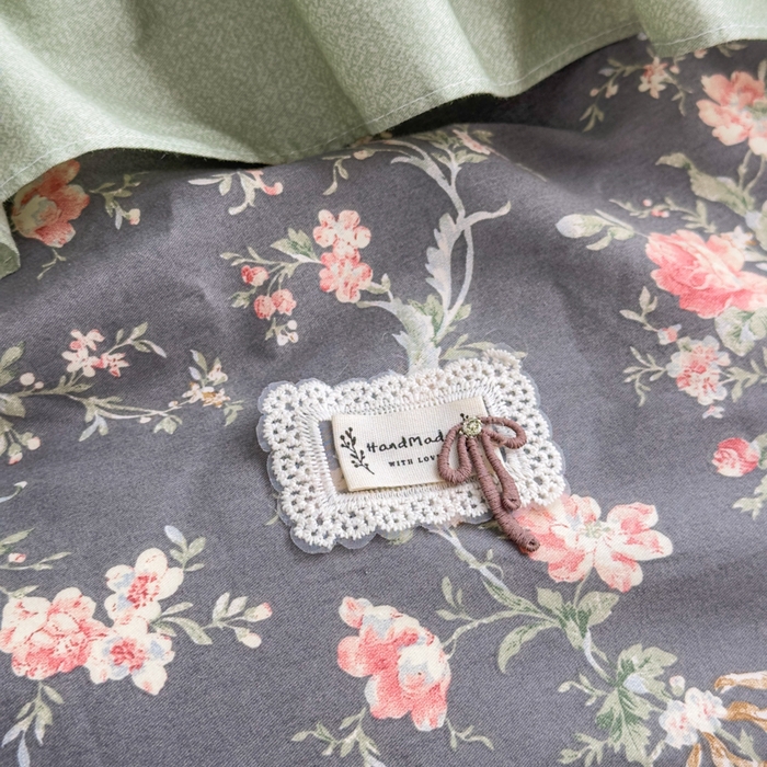 91家纺网 家纺一手货源 找家纺 （总）菊上家纺 2026新款法式田园风蕾丝床裙