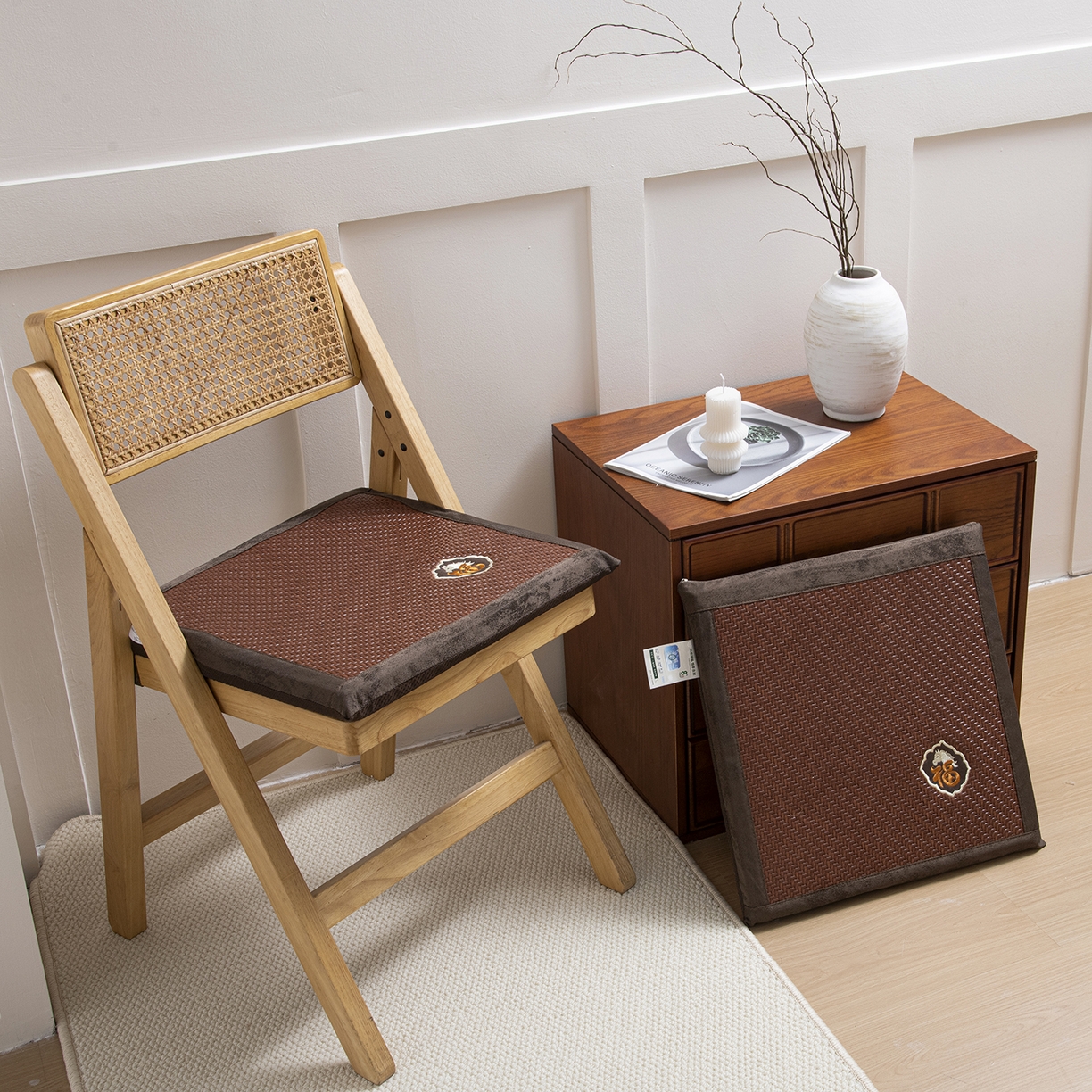 91家纺网 家纺一手货源 找家纺 （总）莉迪娅 2026新款Pe凉感坐垫