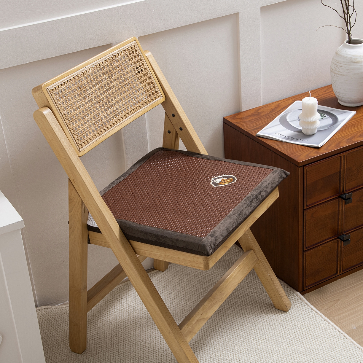 91家纺网 家纺一手货源 找家纺 （总）莉迪娅 2026新款Pe凉感坐垫