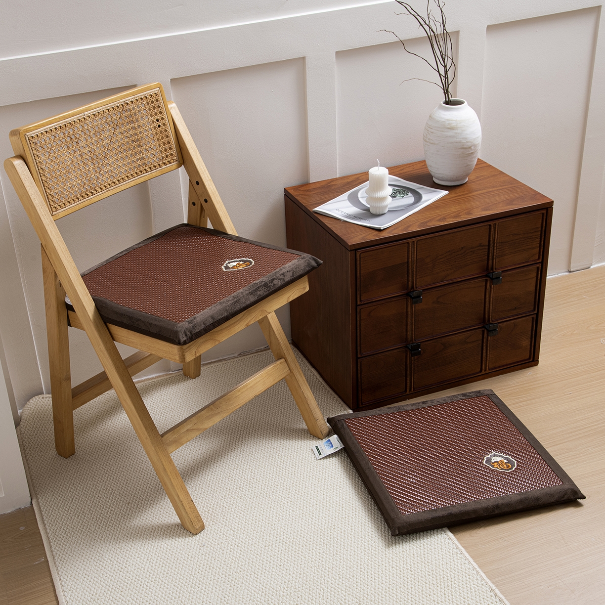 91家纺网 家纺一手货源 找家纺 （总）莉迪娅 2026新款Pe凉感坐垫