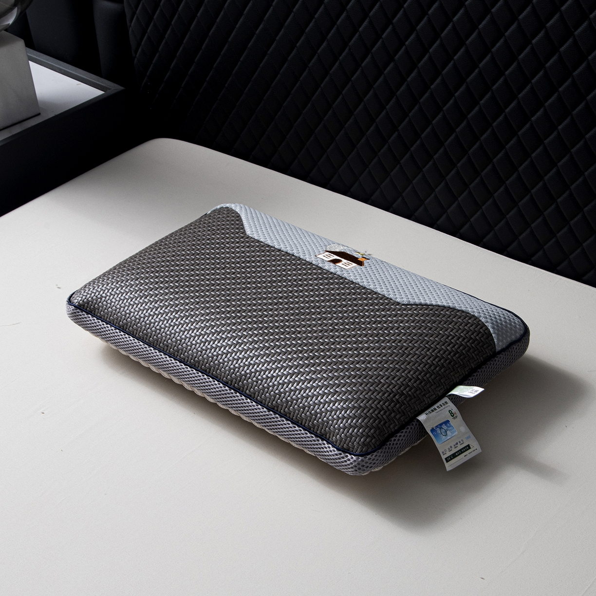 91家纺网 家纺一手货源 找家纺 莉迪娅 2026新款pe温馨之家系列枕头枕芯 Pe温馨之家深灰【填充记忆棉】