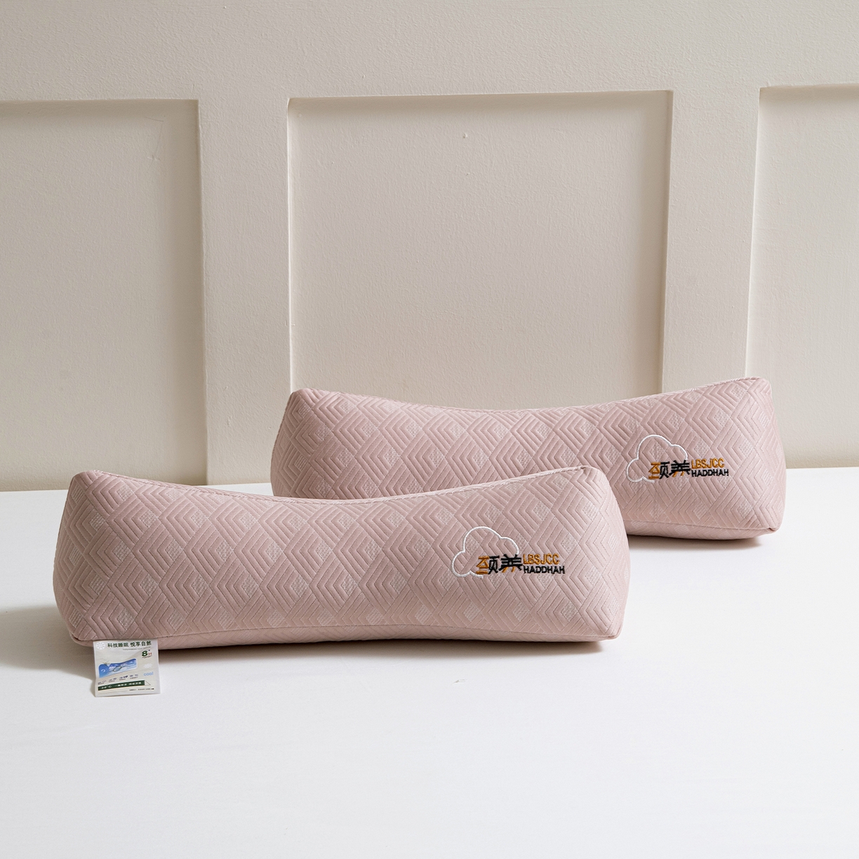 莉迪娅 2026新款静养三角颈椎枕  枕头枕芯 静养三角颈椎枕粉【填充荞麦壳】