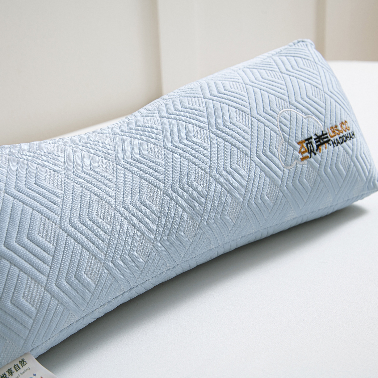 91家纺网 家纺一手货源 找家纺 莉迪娅 2026新款静养三角颈椎枕  枕头枕芯 静养三角颈椎枕兰【填充高粱壳】