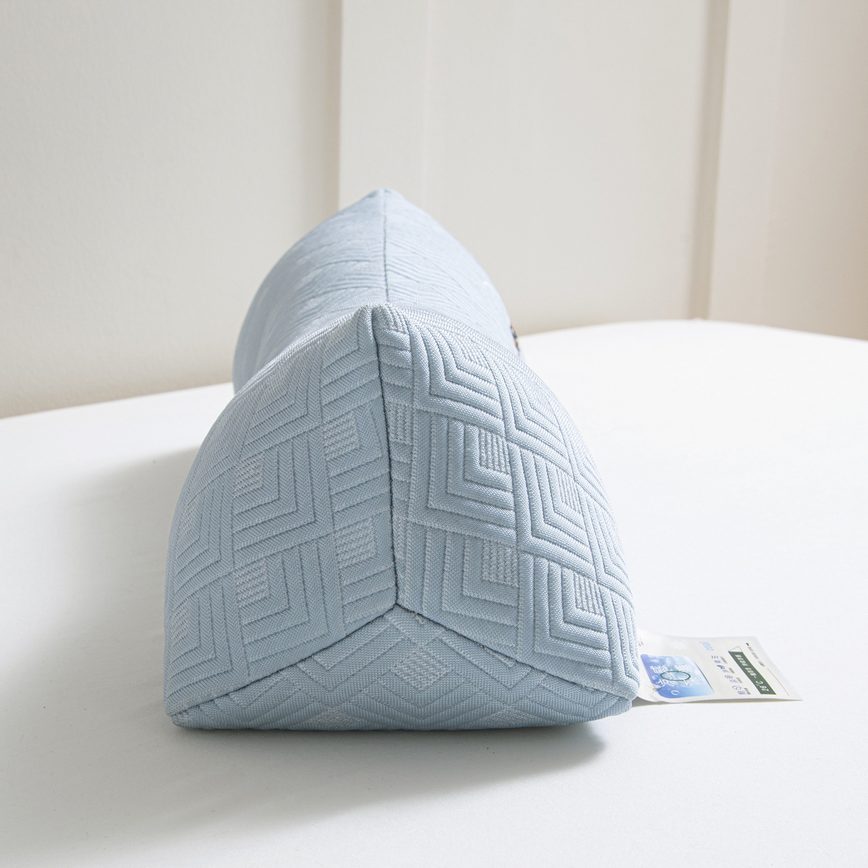 91家纺网 家纺一手货源 找家纺 莉迪娅 2026新款静养三角颈椎枕  枕头枕芯 静养三角颈椎枕兰【填充高粱壳】