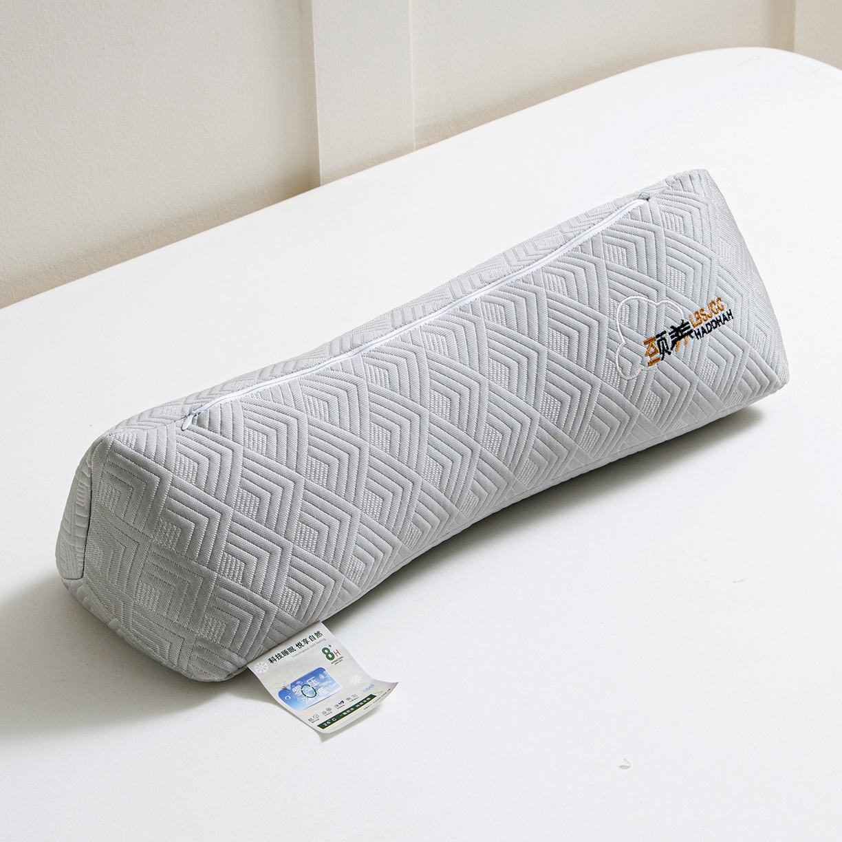 91家纺网 家纺一手货源 找家纺 莉迪娅 2026新款静养三角颈椎枕  枕头枕芯 静养三角颈椎枕灰【填充高粱壳】