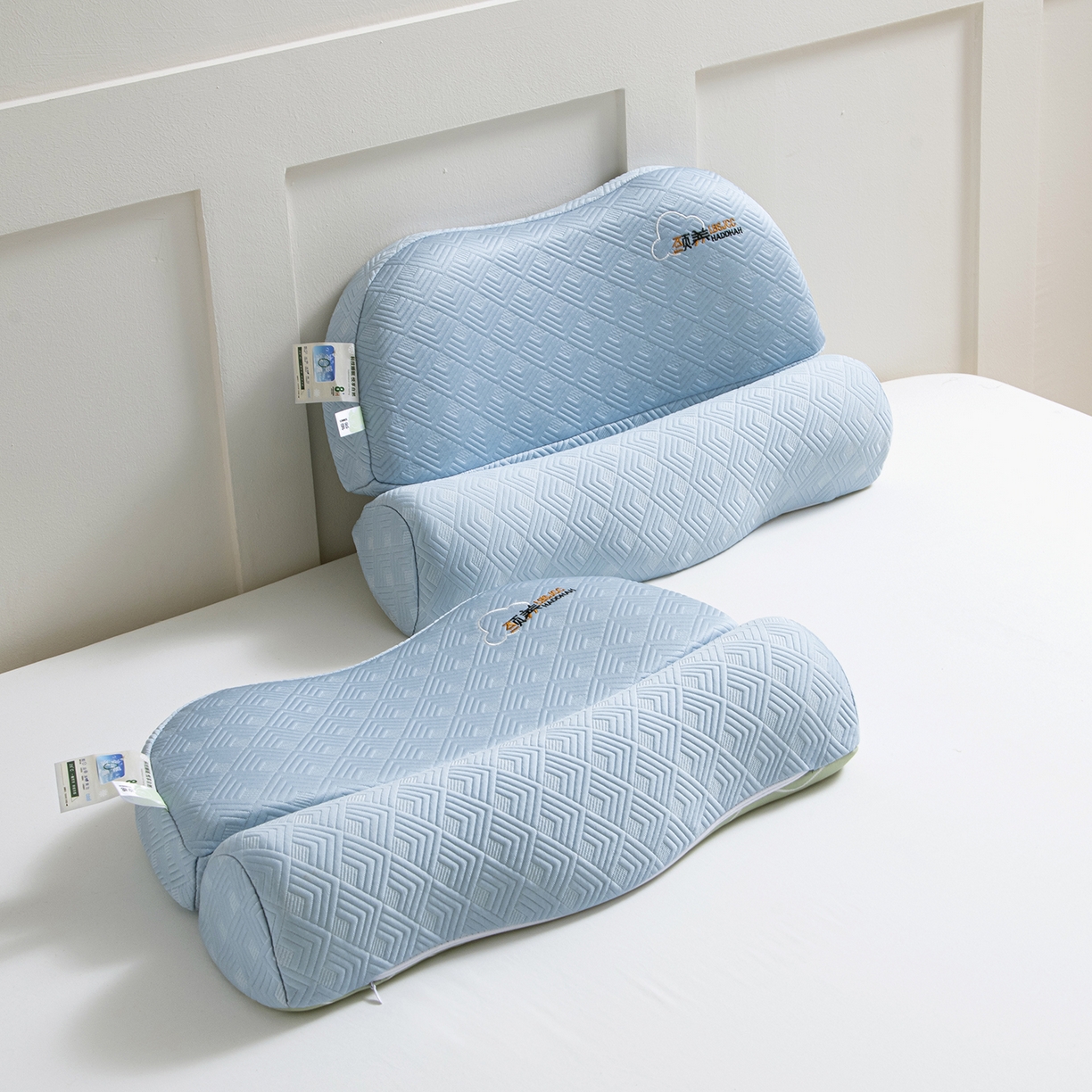 91家纺网 家纺一手货源 找家纺 （总）莉迪娅 2026新款凉感丝牵引枕  枕头枕芯