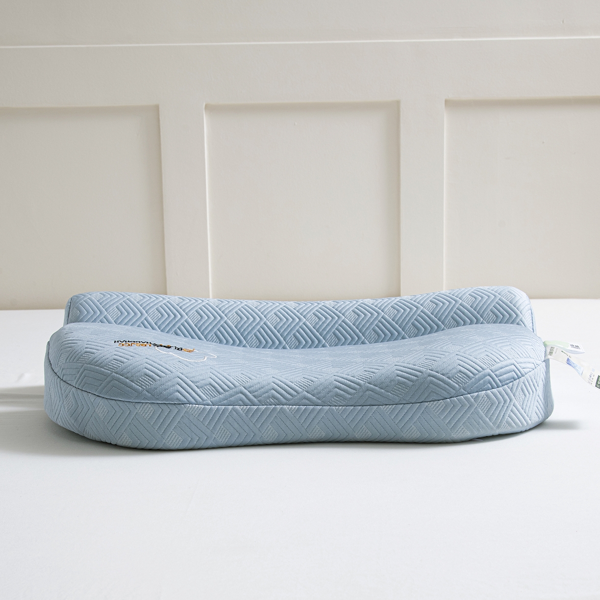 91家纺网 家纺一手货源 找家纺 莉迪娅 2026新款凉感丝牵引枕  枕头枕芯 静养牵引枕兰