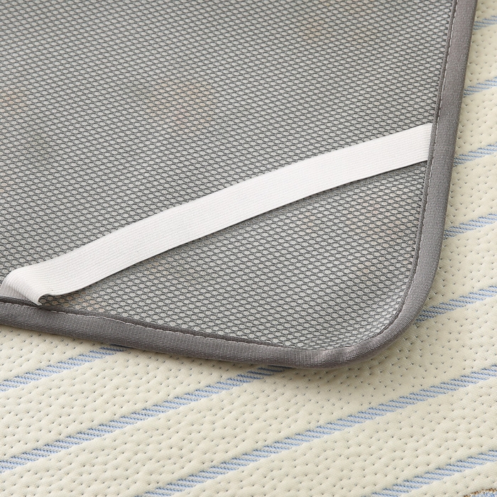 91家纺网 家纺一手货源 找家纺 宅部落 2026春夏新款A类提花儿童凉席幼儿园凉席PE凉感儿童席凉席席子空调软席 小飞象-蓝