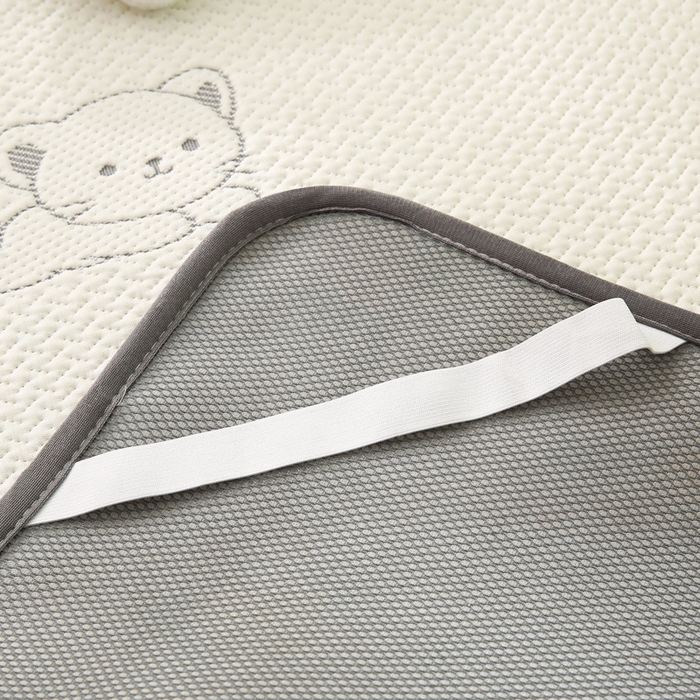 91家纺网 家纺一手货源 找家纺 宅部落 2026春夏新款A类提花儿童凉席幼儿园凉席PE凉感儿童席凉席席子空调软席 小奶喵