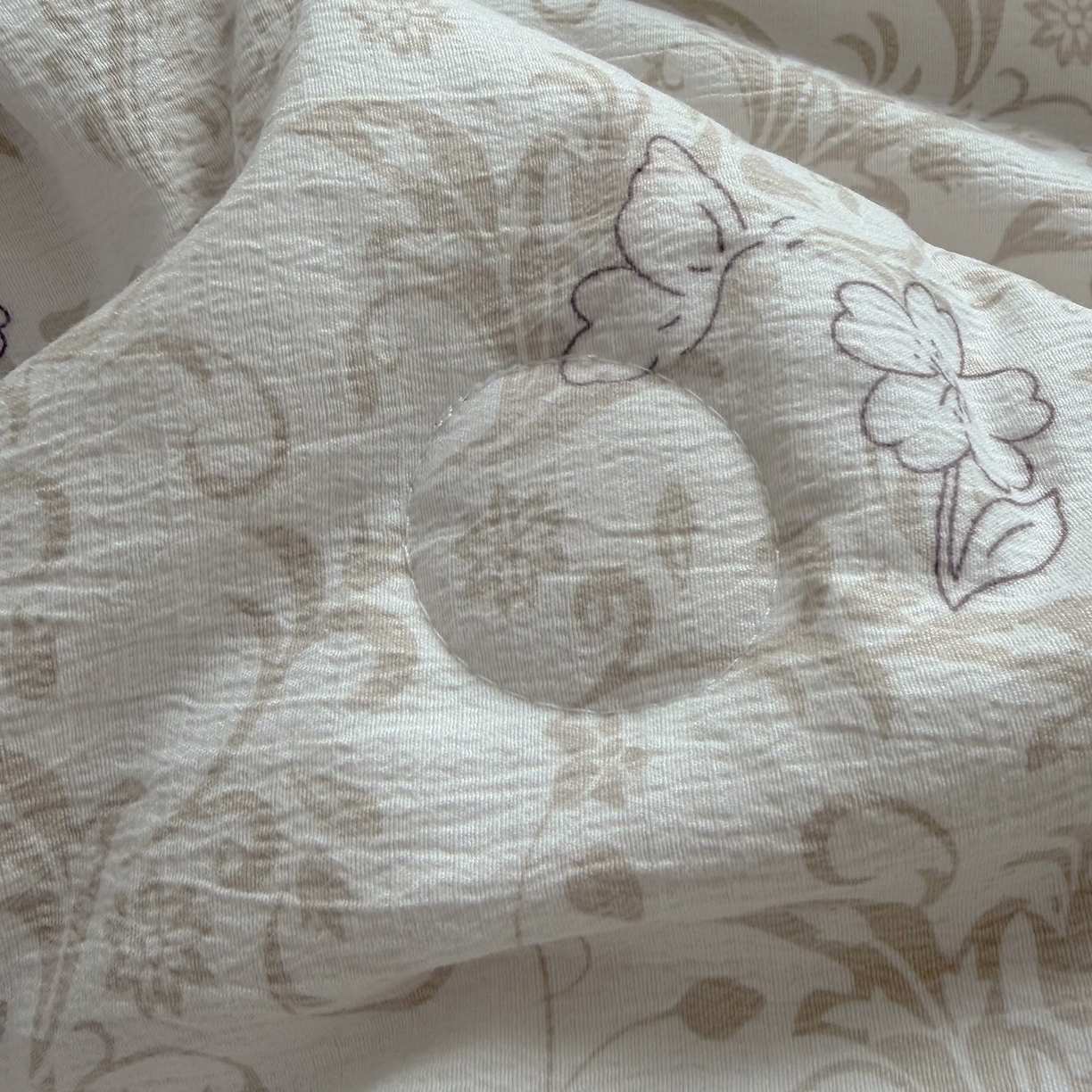 91家纺网 家纺一手货源 找家纺 悠米悠家 2026春夏新款木棉双层纱单夏被夏凉被空调被床盖四件套 蜜熊絮语