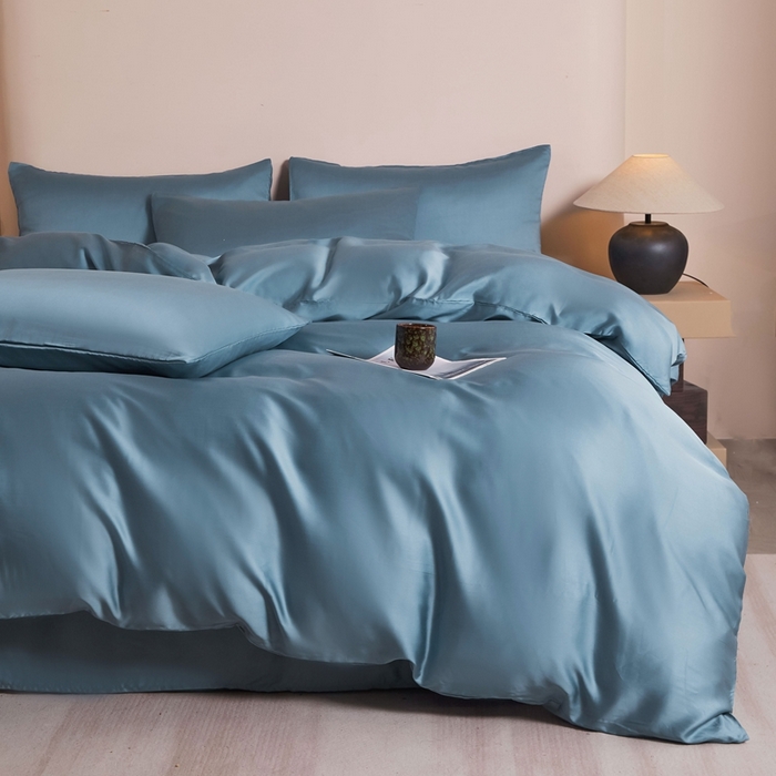 91家纺网 家纺一手货源 找家纺 雅萱家纺 2026新款60s天丝四件套 60s天丝黎明兰