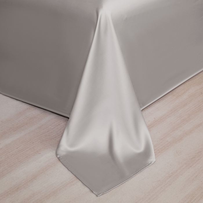 91家纺网 家纺一手货源 找家纺 雅萱家纺 2026新款60s天丝四件套 60s天丝都市灰