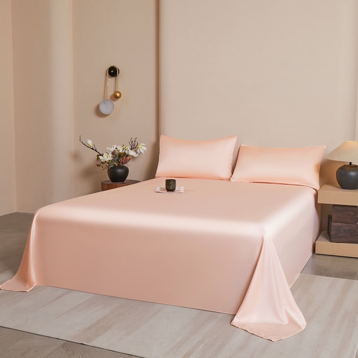 91家纺网 家纺一手货源 找家纺 雅萱家纺 2026新款60s天丝四件套 60s天丝海贝粉