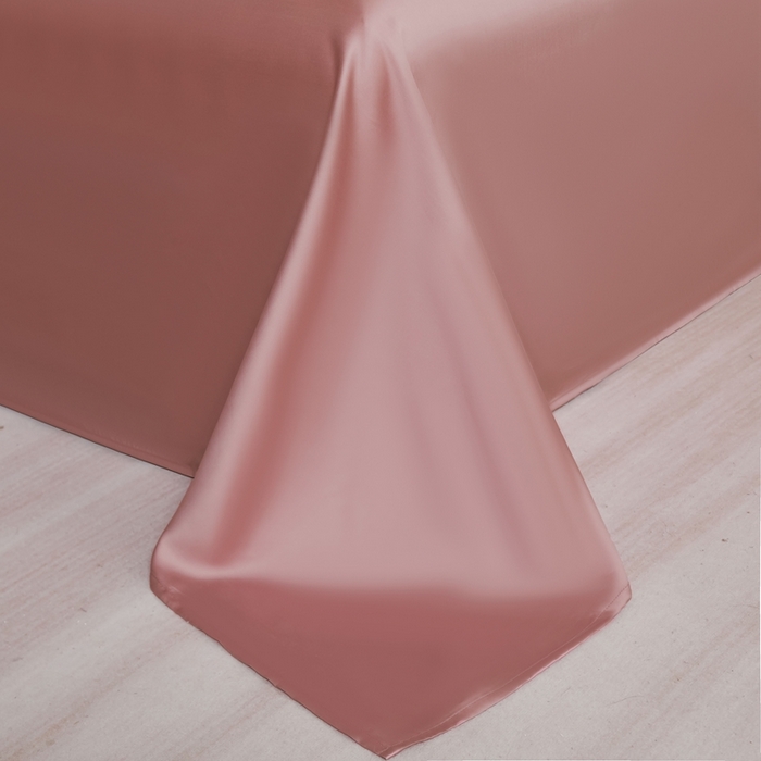 91家纺网 家纺一手货源 找家纺 雅萱家纺 2026新款60s天丝四件套 60s天丝浆果粉