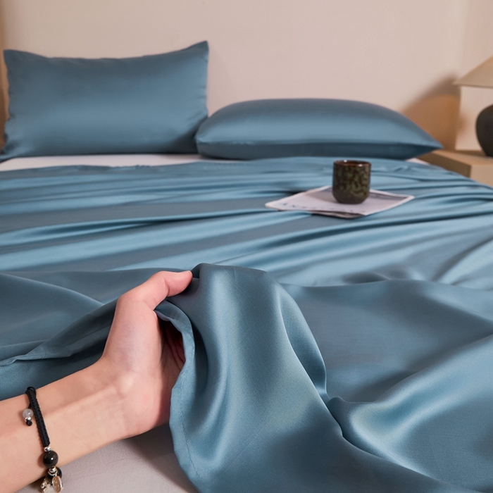 91家纺网 家纺一手货源 找家纺 雅萱家纺 2026新款60s天丝四件套 60s天丝黎明兰