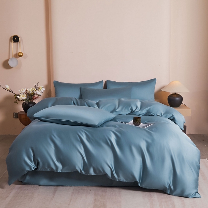 91家纺网 家纺一手货源 找家纺 雅萱家纺 2026新款60s天丝四件套 60s天丝黎明兰