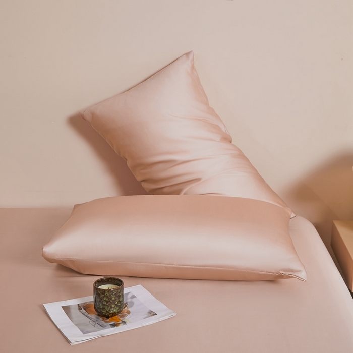 91家纺网 家纺一手货源 找家纺 雅萱家纺 2026新款60s天丝四件套 60s天丝柔雾粉