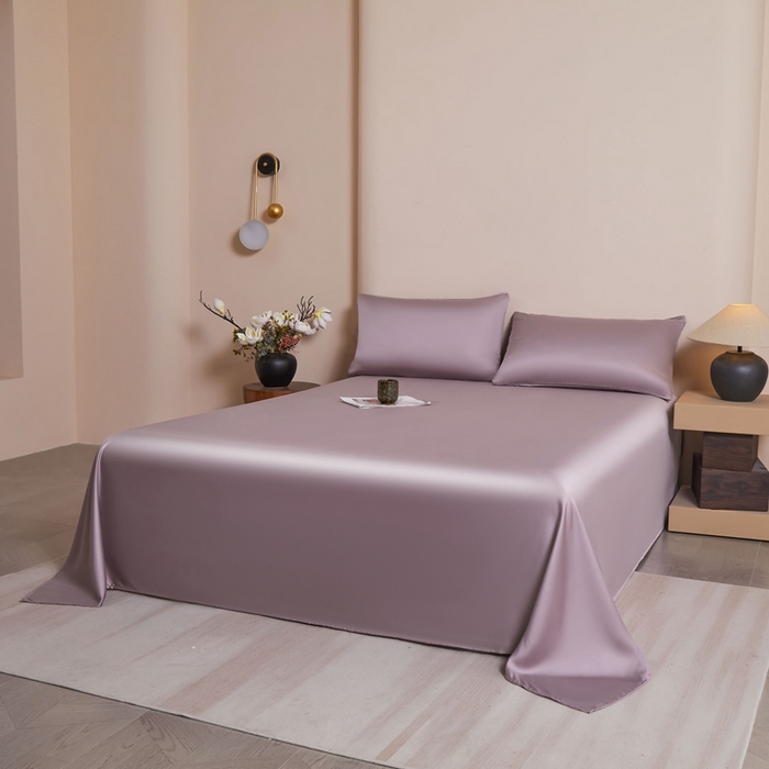 91家纺网 家纺一手货源 找家纺 雅萱家纺 2026新款60s天丝四件套 60s天丝悠悠紫