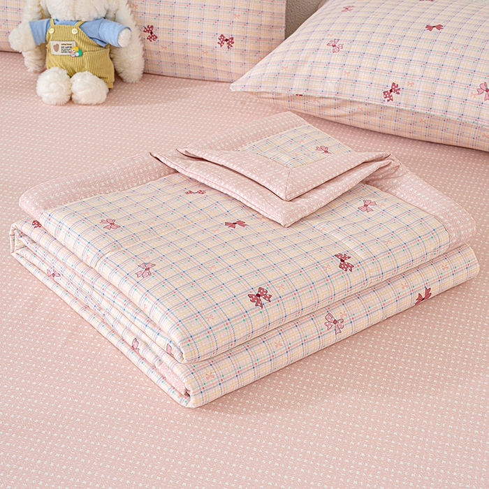 91家纺网 家纺一手货源 找家纺 （总）丫丫家纺 2026新全棉印花夏被空调被双人薄被子单人学生夏凉被 