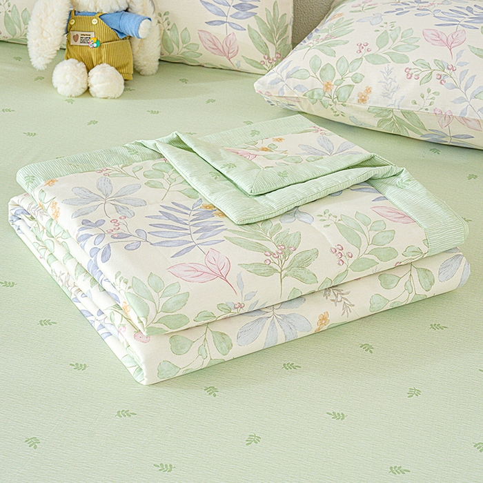 91家纺网 家纺一手货源 找家纺 （总）丫丫家纺 2026新全棉印花夏被空调被双人薄被子单人学生夏凉被 