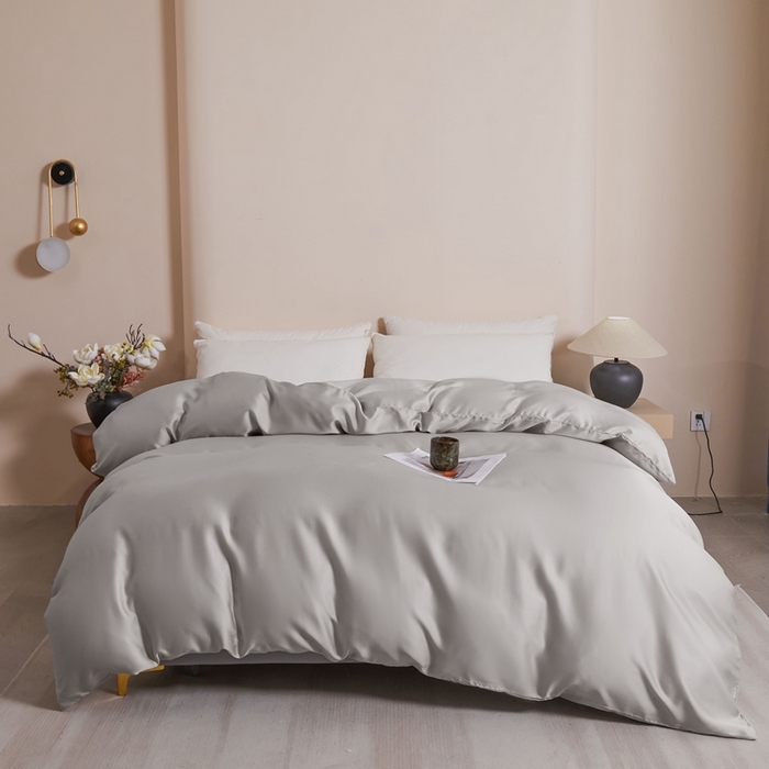 雅萱家纺 2026新款60s天丝被套单品被套被套单件 60s天丝都市灰