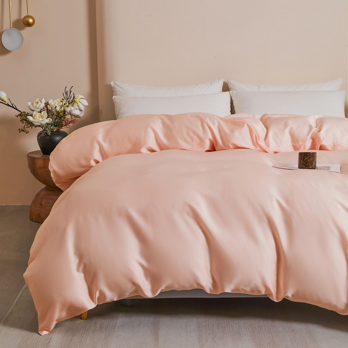 91家纺网 家纺一手货源 找家纺 雅萱家纺 2026新款60s天丝被套单品被套被套单件 60s天丝海贝粉