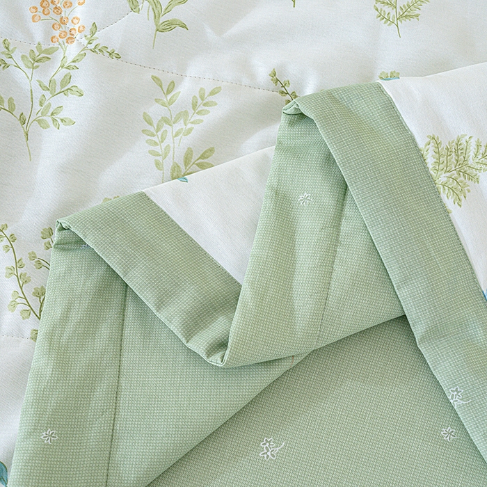 91家纺网 家纺一手货源 找家纺 丫丫家纺 2026新全棉印花夏被空调被双人薄被子单人学生夏凉被  芳草集