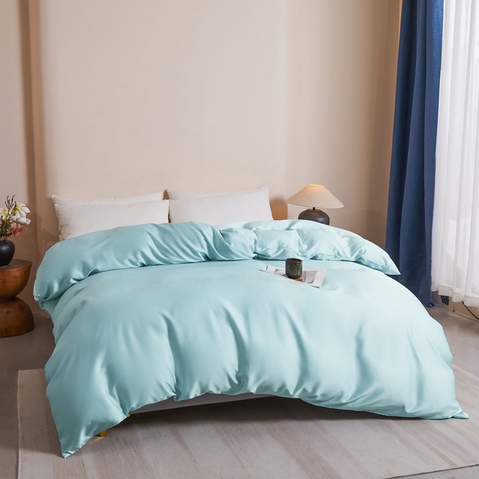 91家纺网 家纺一手货源 找家纺 雅萱家纺 2026新款60s天丝被套单品被套被套单件 60s天丝天水兰