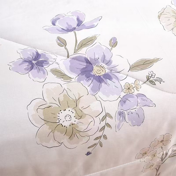 91家纺网 家纺一手货源 找家纺 丫丫家纺 2026新全棉印花夏被空调被双人薄被子单人学生夏凉被  紫气东来