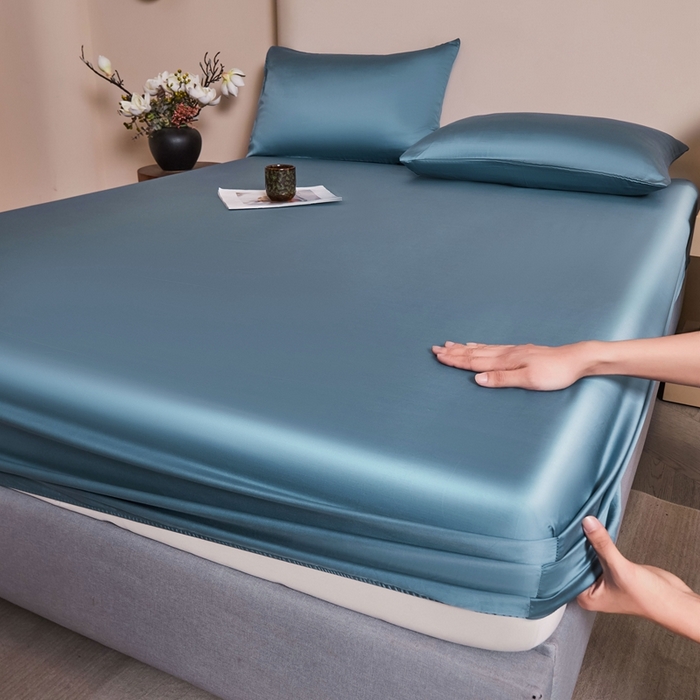 91家纺网 家纺一手货源 找家纺 雅萱家纺 2026新款60s天丝床笠单品床笠床笠单件 60s天丝黎明兰