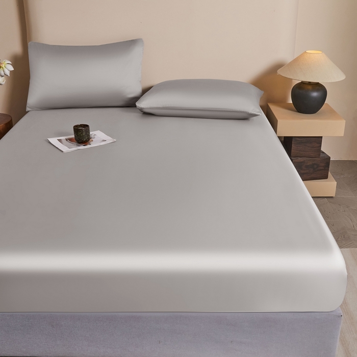 91家纺网 家纺一手货源 找家纺 雅萱家纺 2026新款60s天丝床笠单品床笠床笠单件 60s天丝都市灰