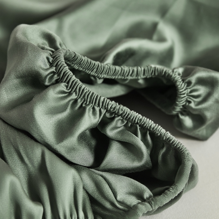 91家纺网 家纺一手货源 找家纺 雅萱家纺 2026新款60s天丝床笠单品床笠床笠单件 60s天丝橄榄绿