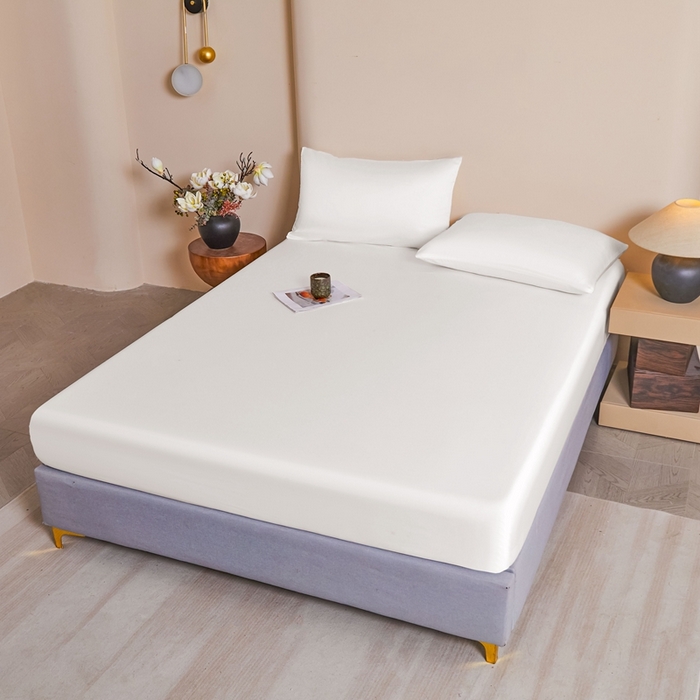 91家纺网 家纺一手货源 找家纺 雅萱家纺 2026新款60s天丝床笠单品床笠床笠单件 60S天丝古董白