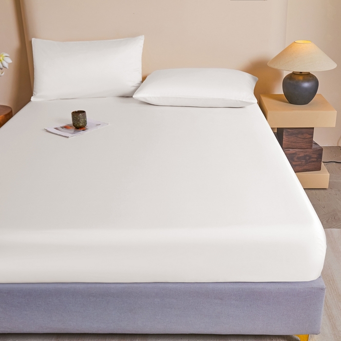 91家纺网 家纺一手货源 找家纺 雅萱家纺 2026新款60s天丝床笠单品床笠床笠单件 60S天丝古董白