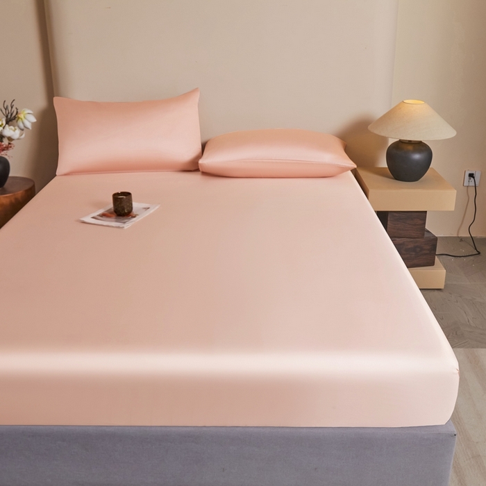 91家纺网 家纺一手货源 找家纺 雅萱家纺 2026新款60s天丝床笠单品床笠床笠单件 60s天丝海贝粉