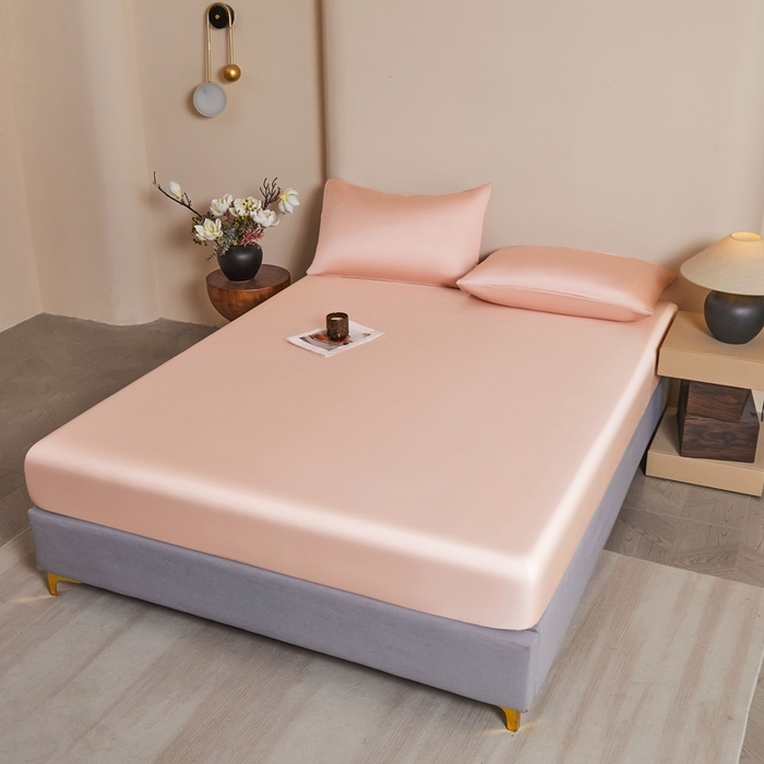 91家纺网 家纺一手货源 找家纺 雅萱家纺 2026新款60s天丝床笠单品床笠床笠单件 60s天丝海贝粉