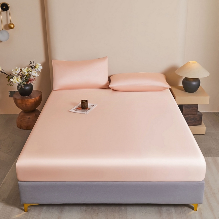 91家纺网 家纺一手货源 找家纺 雅萱家纺 2026新款60s天丝床笠单品床笠床笠单件 60s天丝海贝粉