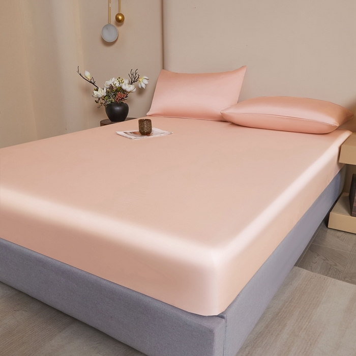 91家纺网 家纺一手货源 找家纺 雅萱家纺 2026新款60s天丝床笠单品床笠床笠单件 60s天丝海贝粉