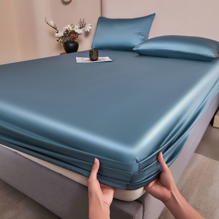 91家纺网 家纺一手货源 找家纺 雅萱家纺 2026新款60s天丝床笠单品床笠床笠单件 60s天丝黎明兰