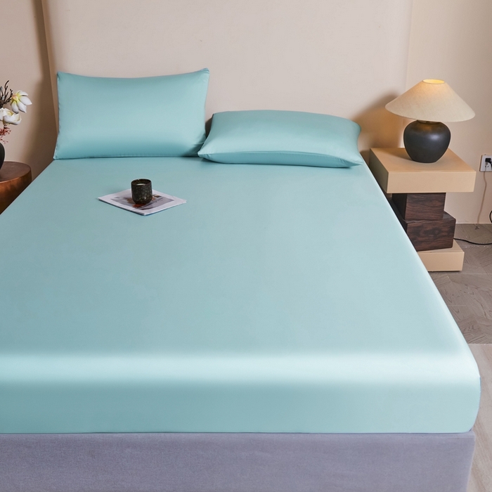 91家纺网 家纺一手货源 找家纺 雅萱家纺 2026新款60s天丝床笠单品床笠床笠单件 60s天丝天水兰