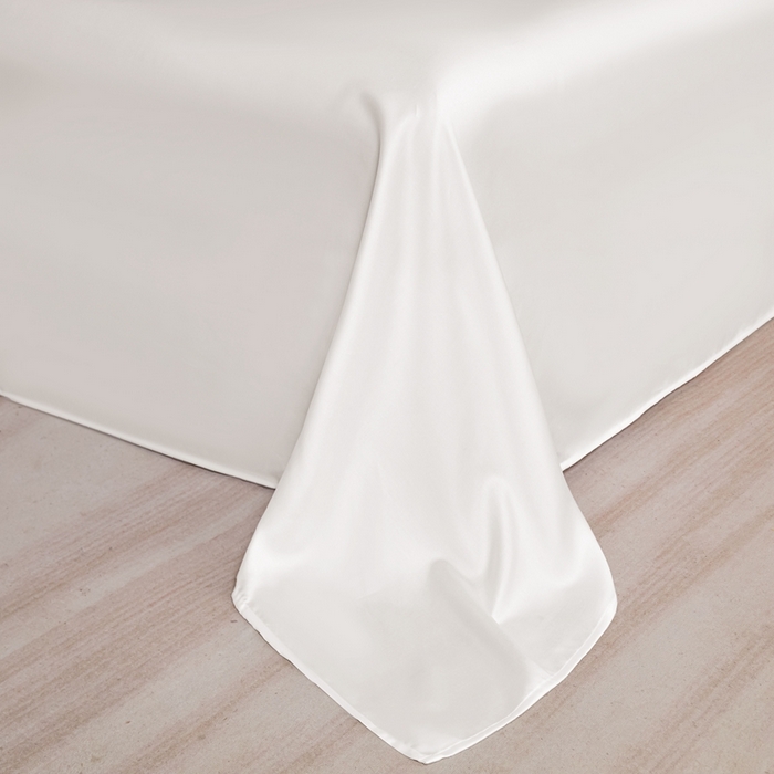 91家纺网 家纺一手货源 找家纺 雅萱家纺 2026新款60s天丝床单单品床单床单单件 60S天丝古董白